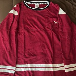 Burgundy Victoria Secret PINK sweatshirt